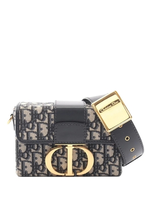 Christian Dior Pre-Owned 2019 Oblique 30 Montaigne shoulder bag - Blue