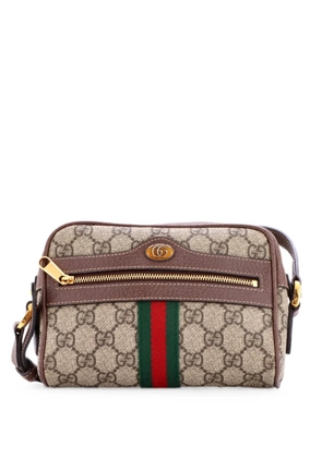Gucci Pre-Owned Ophidia Shoulder Bag GG Coated Canvas Mini crossbody bag - Brown