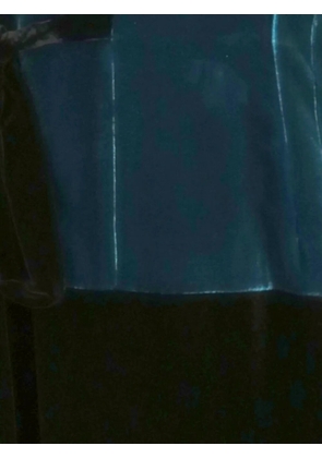 TOM FORD V-neck wrap-tie mini dress - Blue