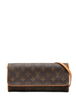 Louis Vuitton Pre-Owned 2000 Monogram Pochette Twin GM crossbody bag - Brown