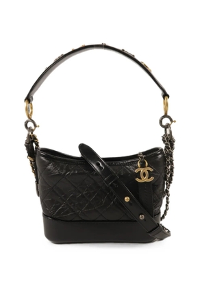 CHANEL Pre-Owned small Gabrielle quilted shoulder bag - Black