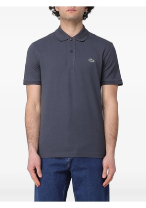 Lacoste L.12.12 logo-patch piqué polo shirt - Grey