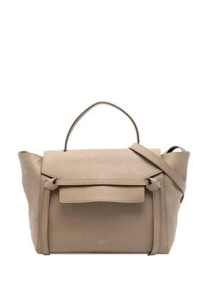 Celine Pre-Owned 2016 Mini Grained Calfskin Belt Bag satchel - Neutrals