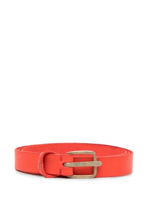 Ma+ stud Q-buckle belt - Red