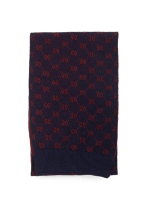 Gucci Pre-Owned GG monogram scarf - Red