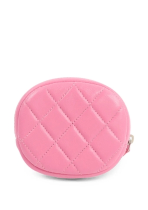 CHANEL Pre-Owned quilted CC coin purse - Pink