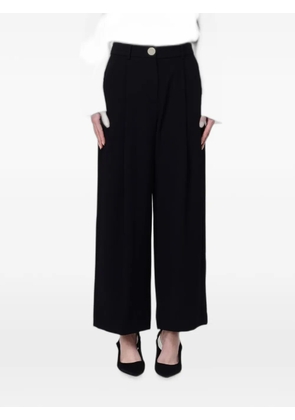 Armani Exchange wide-leg trousers - Black