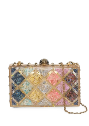 Kurt Geiger London Eagle Head clutch bag - Neutrals