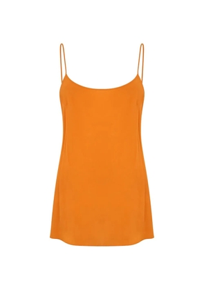 Alberta Ferretti spaghetti-strap camisole top - Orange