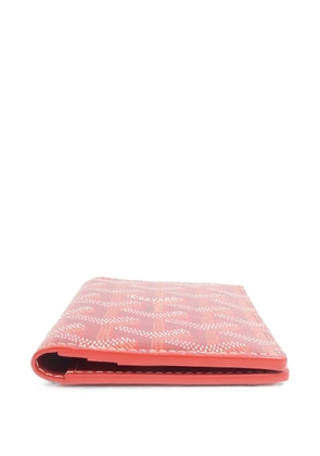 Goyard Pre-Owned canvas card case - Red