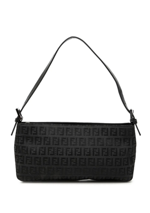 Fendi Pre-Owned 2000-2010 Zucchino Canvas Pochette shoulder bag - Black
