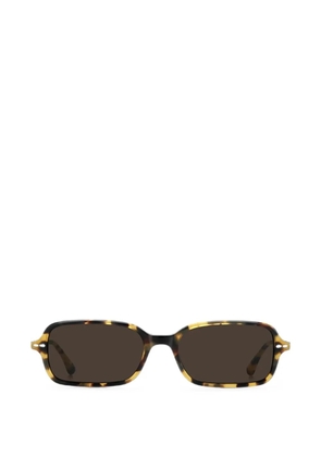 Isabel Marant Eyewear tortoiseshell-effect rectangle-frame sunglasses - Brown