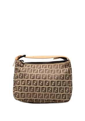 Fendi Pre-Owned 2000-2010 Zucchino Canvas handbag - Brown
