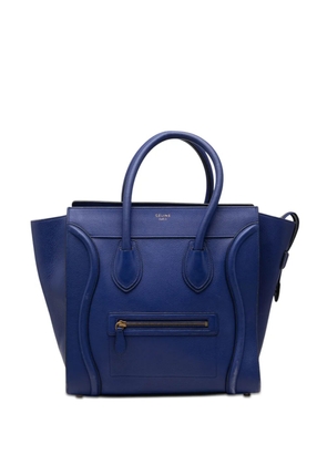 Celine Pre-Owned 2014 Mini Calfskin Luggage tote bag - Blue