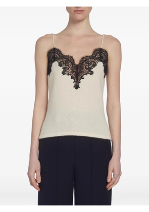 Adam Lippes Beatrix lace-trimmed camisole - White