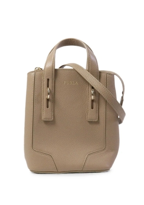 Furla logo-detail tote bag - Neutrals