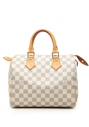 Louis Vuitton Pre-Owned 2008 Damier Azur Speedy 25 boston bag - White