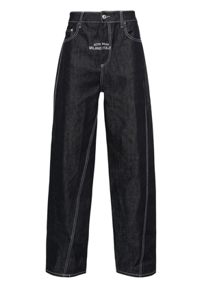 GCDS Raw Denim Wide jeans - Blue