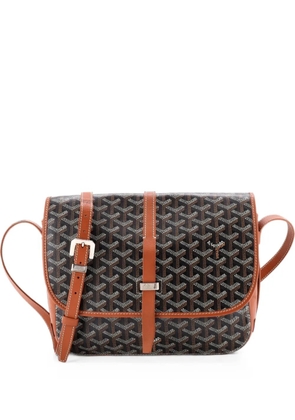 Goyard Pre-Owned Belvedere II Messenger Bag Coated Canvas MM crossbody bag - Brown
