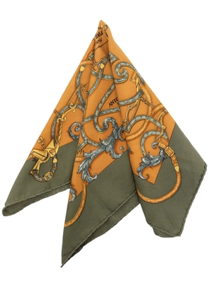 Hermès Pre-Owned 2000-2026 L Instruction Du Roy Silk Scarf 42 scarves - Orange