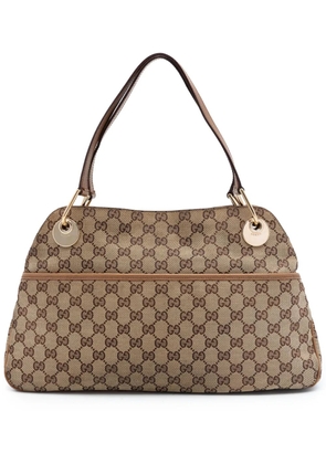 Gucci Pre-Owned 2000-2015 GG Canvas Eclipse shoulder bag - Neutrals