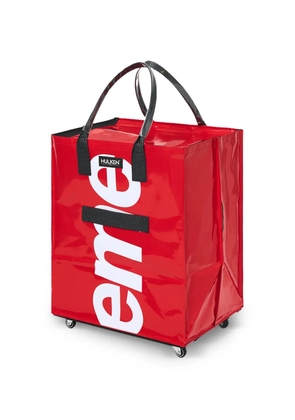Supreme x Hulken Rolling logo-patch tote bag - Red