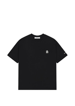 ABOUTBLANK Monogram cotton T-shirt - Black