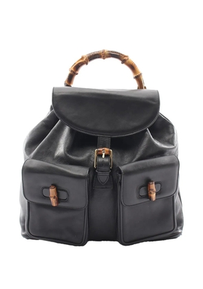 Gucci Pre-Owned 20th Century Bamboo backpack - Black