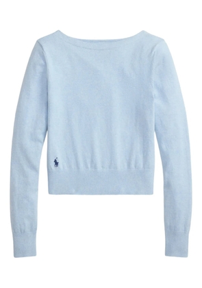 Polo Ralph Lauren long-sleeve buttoned sweater - Blue