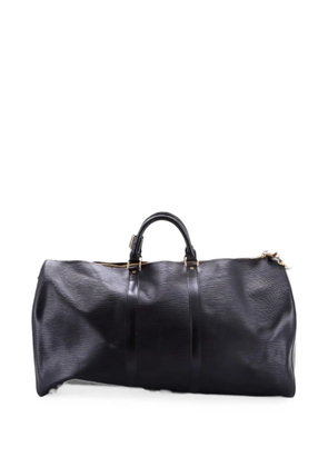 Louis Vuitton Pre-Owned Keepall Bag Epi Leather 55 travel bag - Black