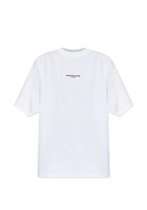 Alexander Wang logo-print T-shirt - White