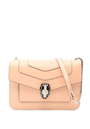 Bvlgari Pre-Owned 2018-2026 Leather Serpenti Forever Chain Flap shoulder bag - Neutrals