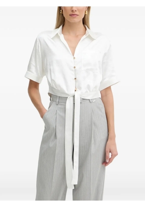 FRACOMINA crew-neck cardigan - White