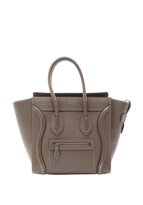 Celine Pre-Owned 2010-2018 Micro Luggage tote bag - Grey
