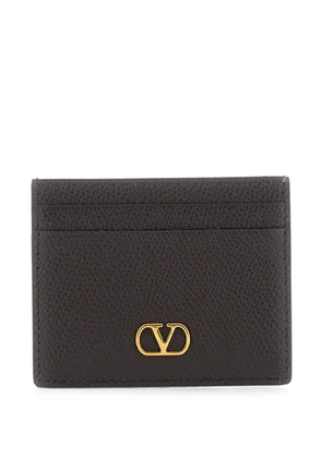 Valentino Garavani VLogo signature leather card holder - Brown