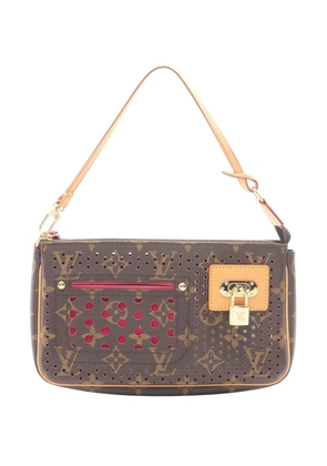 Louis Vuitton Pre-Owned 2006 Monogram Perforated Pochette Accessoires shoulder bag - Brown