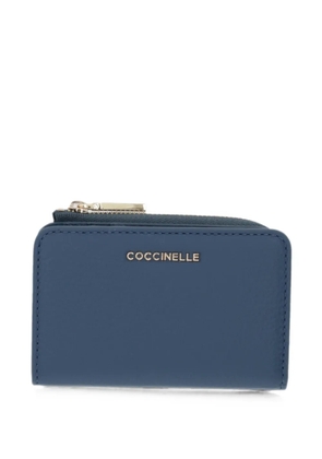 Coccinelle logo-appliqué wallet - Blue