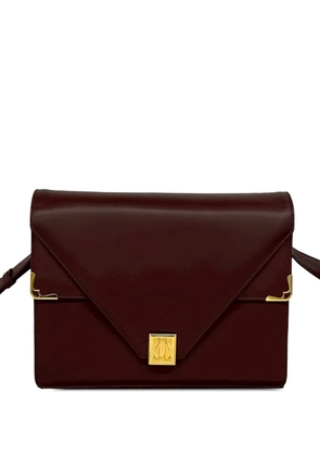 Cartier 2010-2026 Leather Must de Cartier crossbody bag - Red