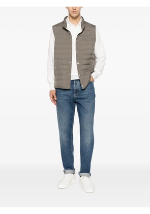 Brunello Cucinelli belt-loops jeans - Blue