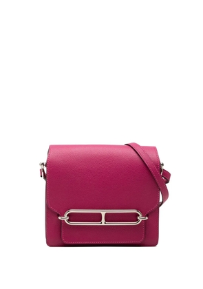 Hermès Pre-Owned 2019 Mini Evercolor Sac Roulis 18 crossbody bag - Pink