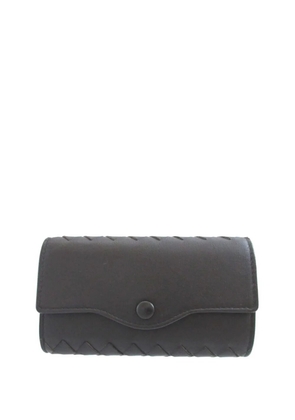 Bottega Veneta Pre-Owned 1990-2000 Nappa Intrecciato 6 Ring Case key holder - Black