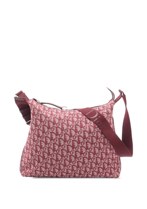 Christian Dior Pre-Owned 2000-2003 Diorissimo Trotter Canvas crossbody bag - Red