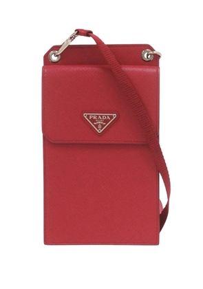 Prada Pre-Owned 2000-2013 Saffiano Smartphone Case crossbody bag - Red