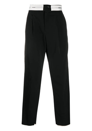 AMBUSH folded waist trousers - Black
