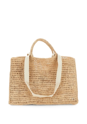 Helen Kaminski Anika woven-design tote bag - Neutrals
