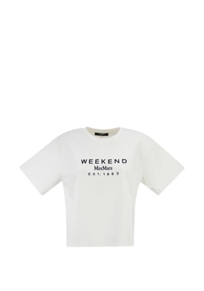 Weekend Max Mara logo-print T-shirt - White