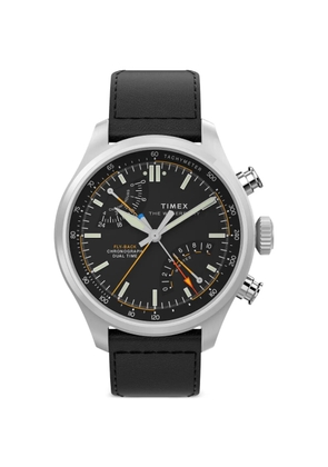 TIMEX Waterbury Ace Fly-Back 43mm watch - Black