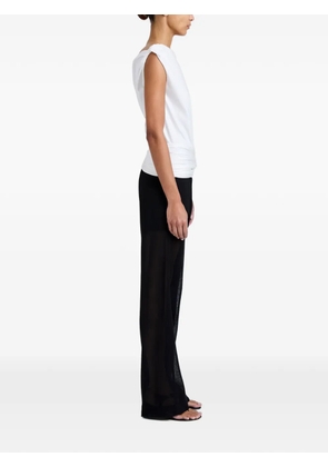 Proenza Schouler Zafira top in mercerized cotton jersey - White