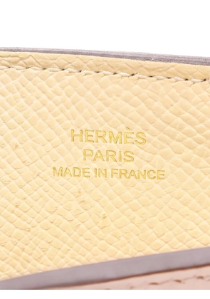 Hermès Pre-Owned 2022 Epsom leather phone case - Neutrals