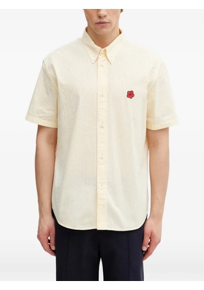 Kenzo Boke Flower seersucker shirt - Yellow